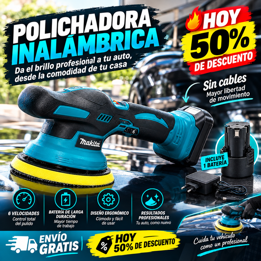 Polichadora Inalámbrica Bateria